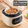 Mini pentola a pressione MIDEA da 2,2 l: cottura facile e veloce